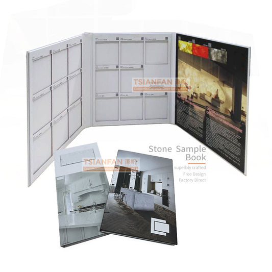 sample stone display booklet flooring sample book
