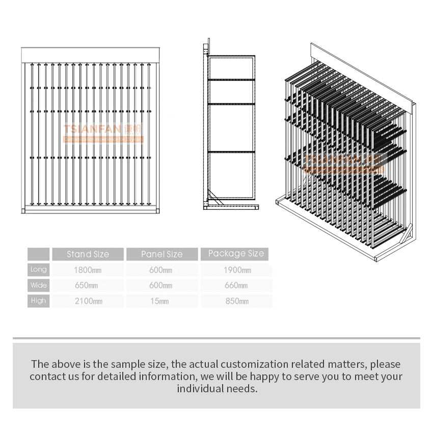 Suporte de exibição de virada de página de azulejos de porcelana - soluções de exibição de pedra - CF085-2