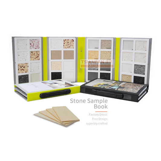 stone sample book plastic tile folders-PY-C