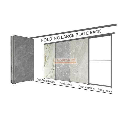 stone slabs display stand tile display rack-SD012