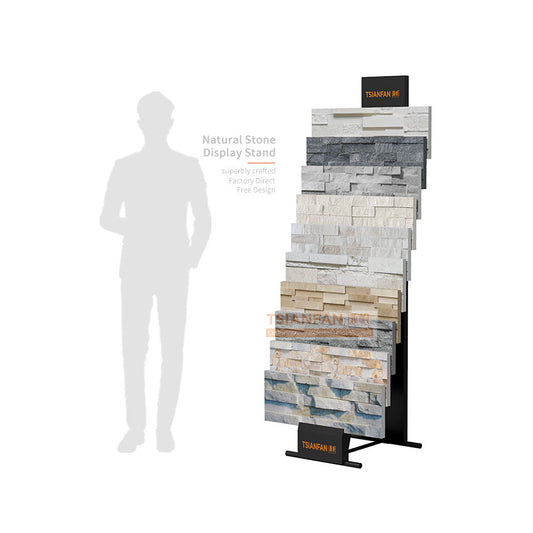 sample stone waterfall display stand tiles display-SW119