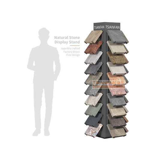 stone product display rack marble display props-SW363