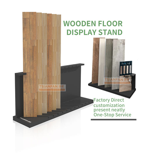 wood flooring display stand hardwood flooring display rack-WE005-2