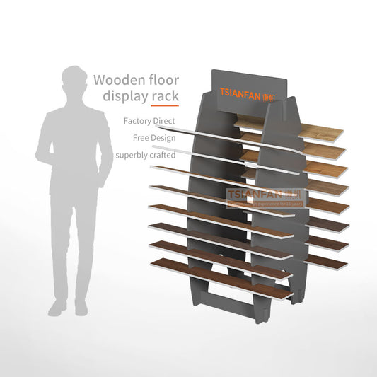 retail store wooden racks for shop displays floor exhibit racks-WL1001