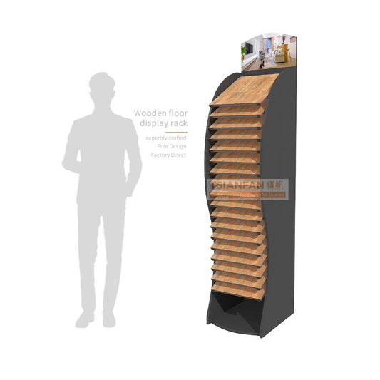 flooring display racks timber flooring display-WL1006