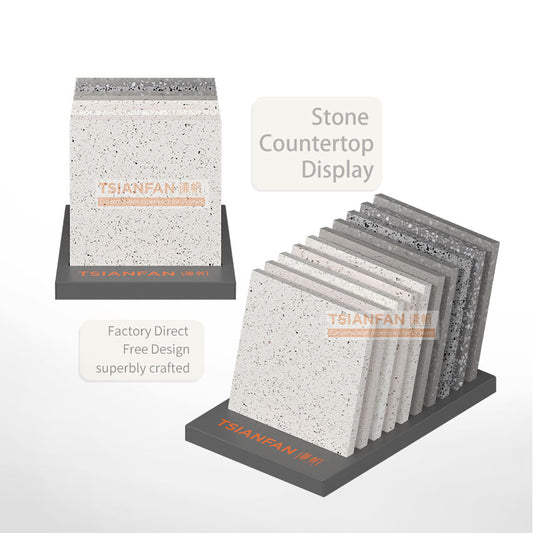 sample stone display stand desktop display rack-SRT313