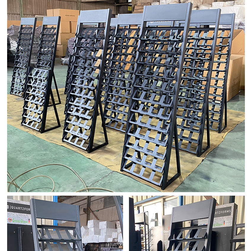 Suporte de exposição de pedra sinterizada para cultura de pedra 2024, modelo personalizado de fábrica-sw115