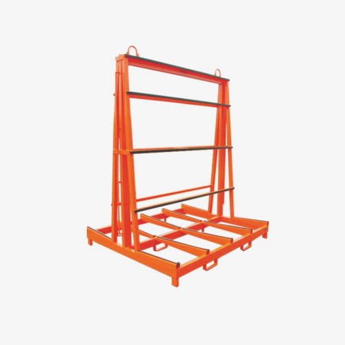 Heavy duty galvanized stone bundle slab rack Marble Granite Stone Large Slab A-frame Rack SD024