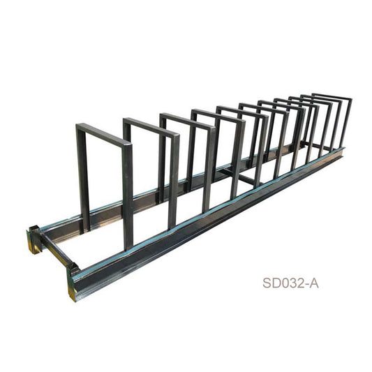 Marble granite slab showroom steel display rack SD032