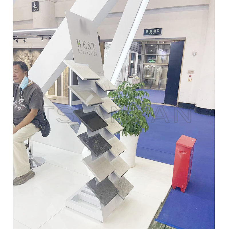 Soportes de baldosas de muestra de granito y mármol de piedra natural