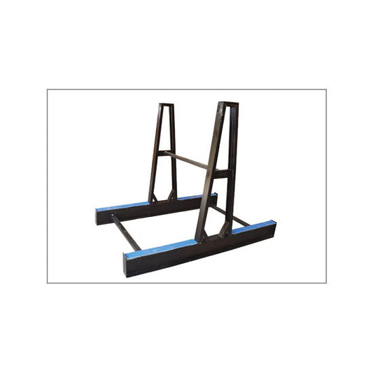 Stone slab three crossbars A-frame steel transport display rack SD028-G