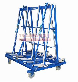 Factory direct large engineered stone metal quartz showroom system glass Slabs marble granite sample shelf slab rock stone display stand TL029-1