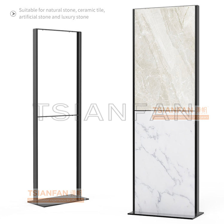 Large panel ceramic tile marble rotating display rack--SG1002