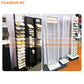 Artificial stone sample floor stand exhibition hall display stand