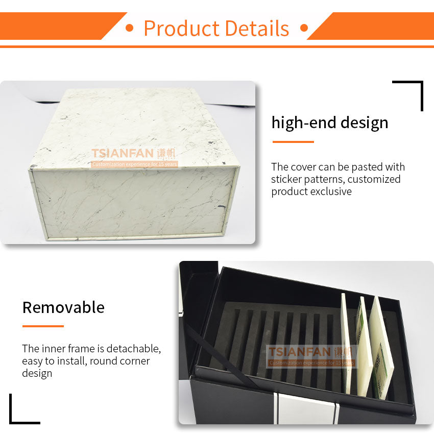 sample stone display box tiles display cassette