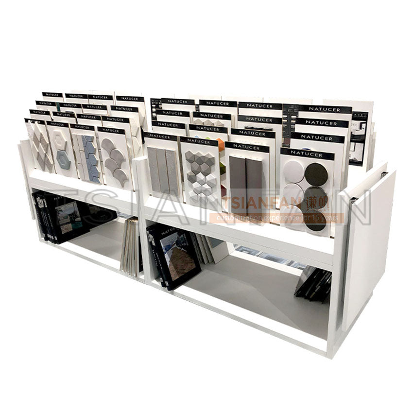 mosaic samples display cabinet for exhibitions