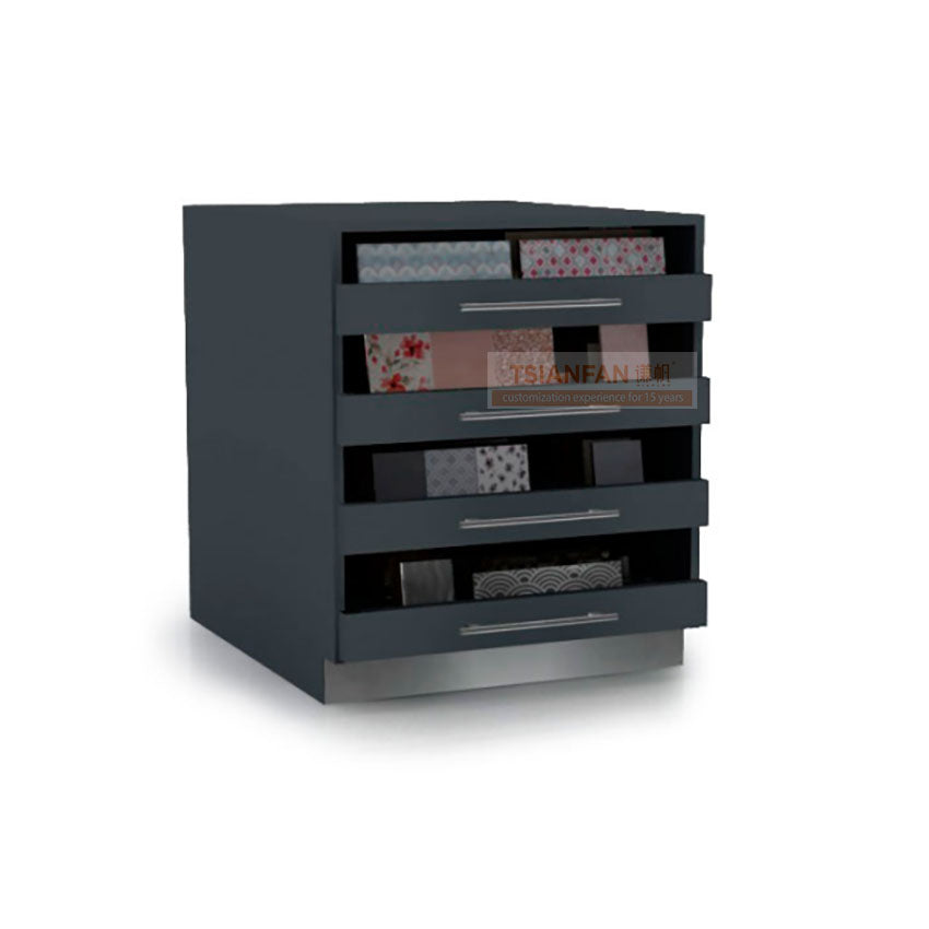 customized mosaic tiles display cabinet for sale