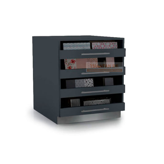 customized mosaic tiles display cabinet for sale