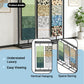 Rotating mosaic tile display rack for high-end showrooms-CE088