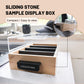 wooden sample box for tiles display