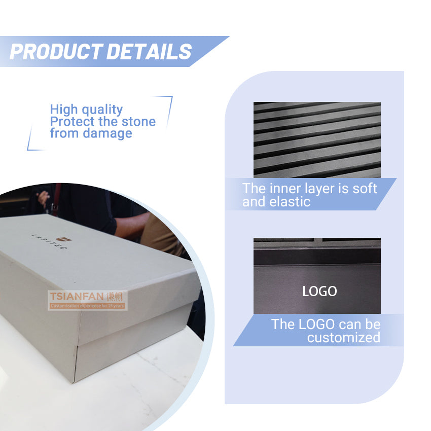 Durable cardboard sample box for stone displays-PB021