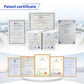 small pieces stone sample book plastic sample booklet