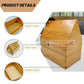 wooden sample box for stone displays tile storage slution