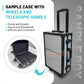 aluminium sample stone suitcase tile storage suitcase
