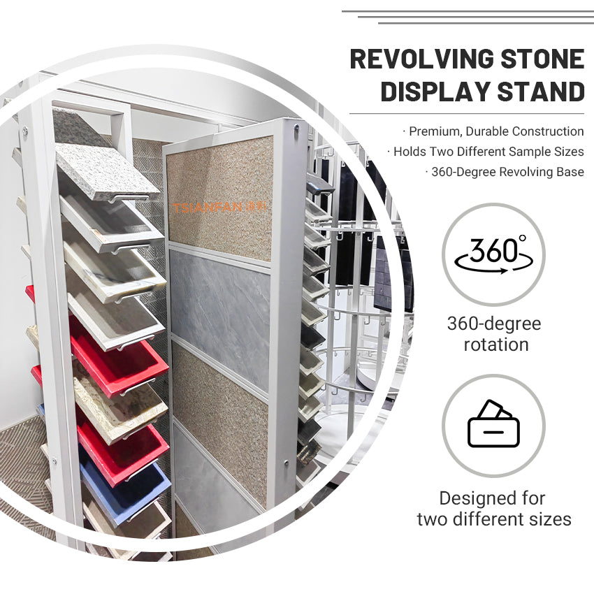 porcelain tiles multi-functional display stand for sale