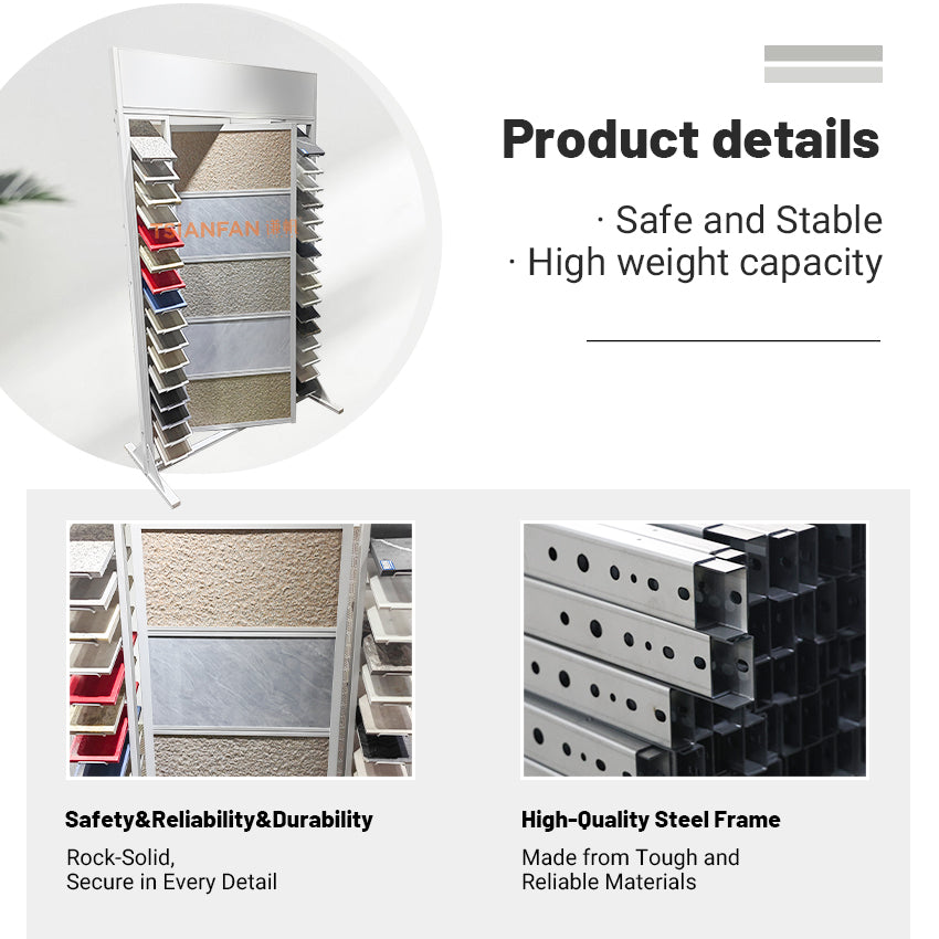 porcelain tiles multi-functional display stand for sale