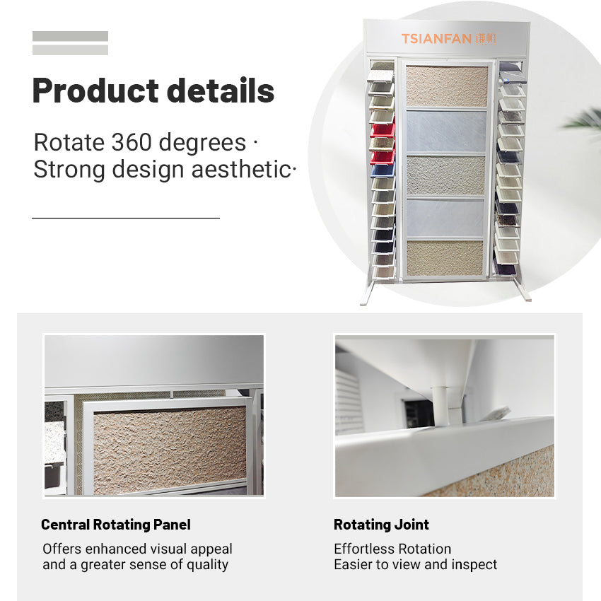 porcelain tiles multi-functional display stand for sale