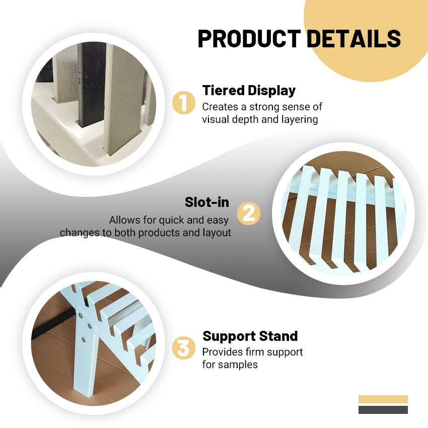 tile displays for showrooms stand for stone-CE917