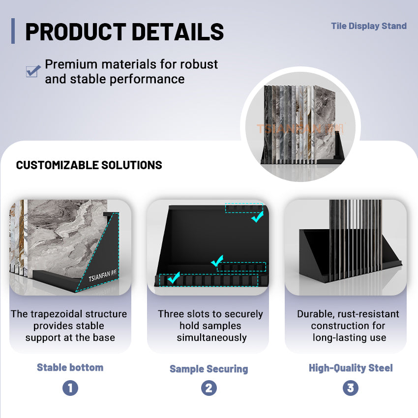 Ceramic tiles simple display stand wholesale-CE990Z