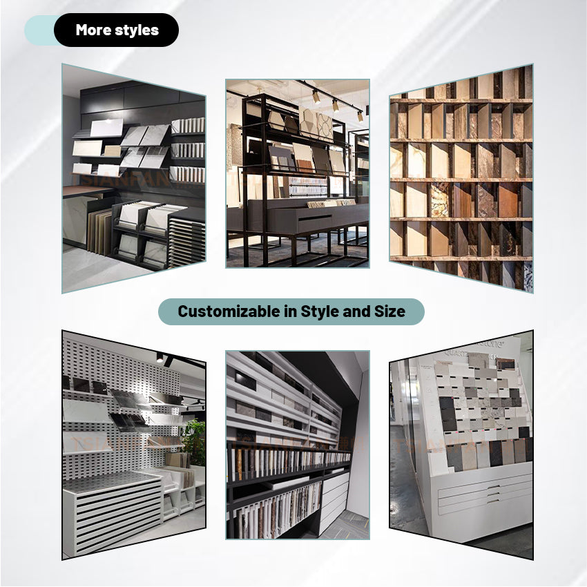 Multiple function tile display racks factory-CH964