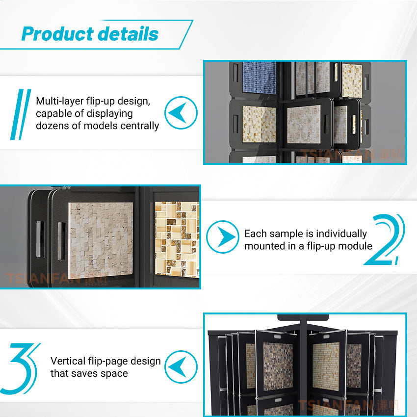 Affordable small-format mosaic tile display-MF002