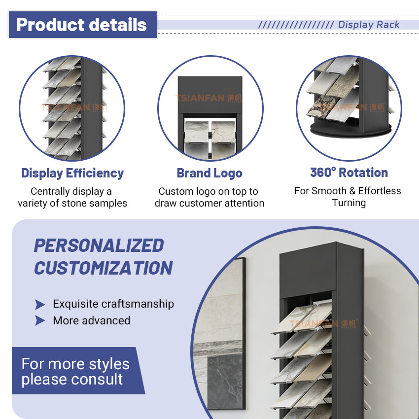 tile sample display stand for designers-SRL815