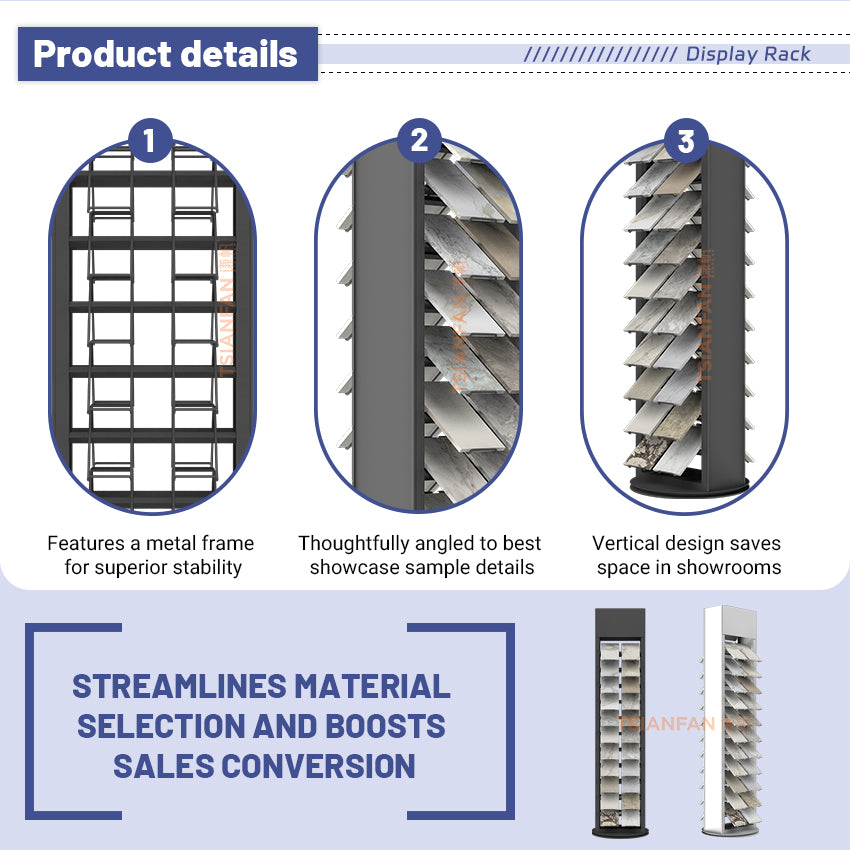 tile sample display stand for designers-SRL815