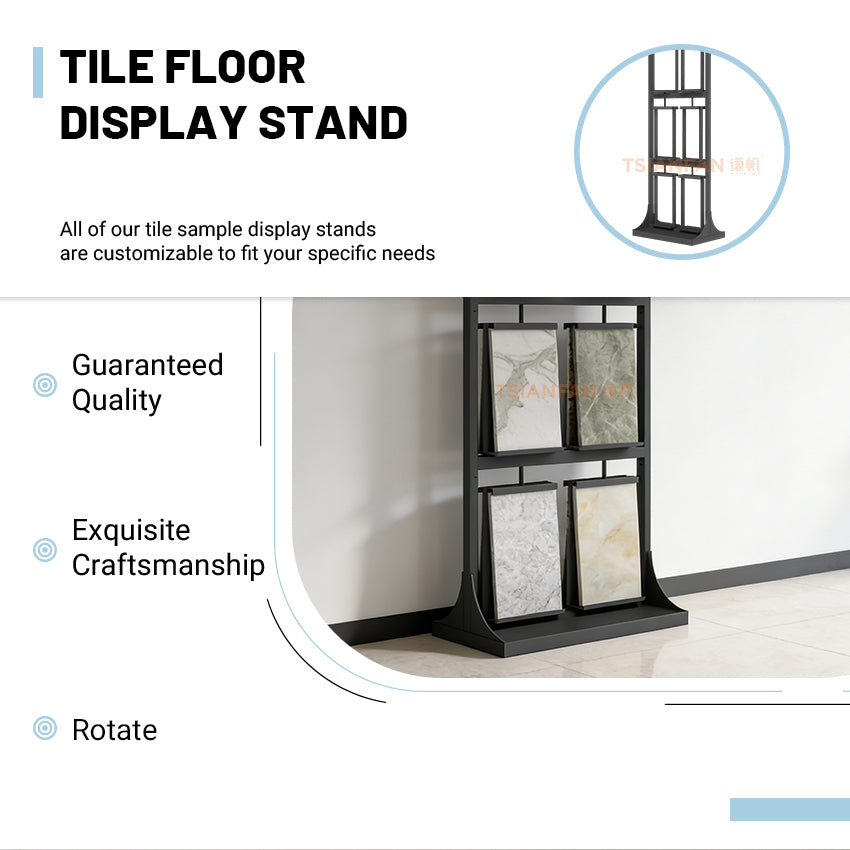 Affordable tile display rack for small showroom-CL168