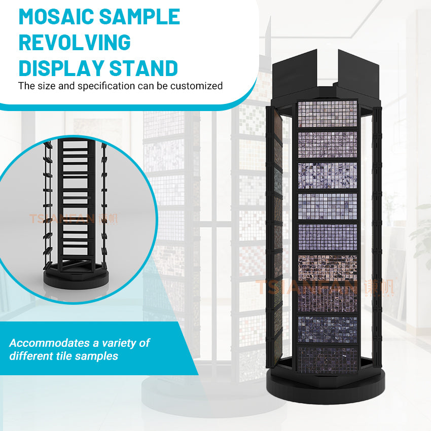 Stainless steel waterproof mosaic tile display stand-ML2002