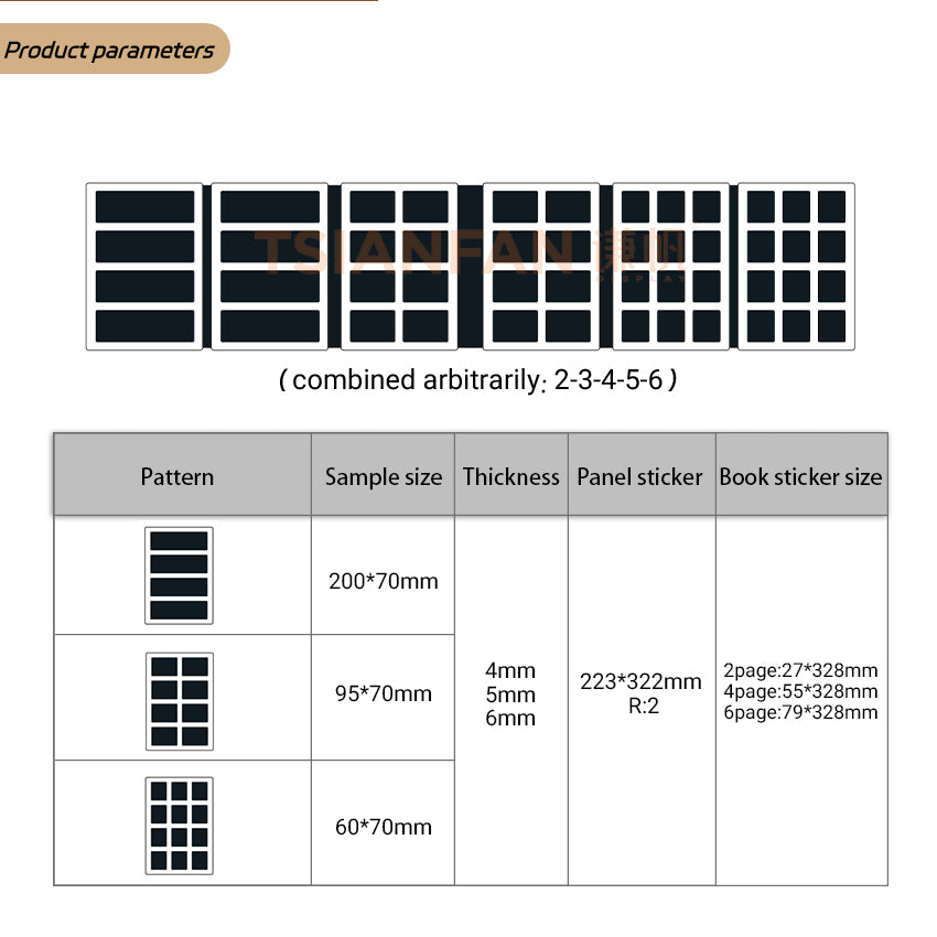 Custom branded tile sample books for manufacturers