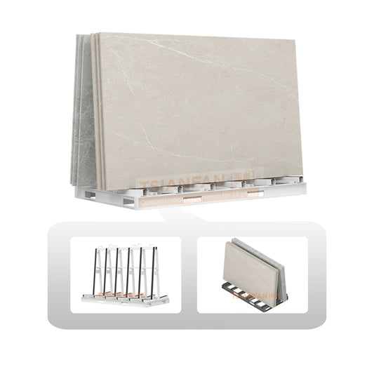 adjustable quartz slab display stand for showrooms-SD026