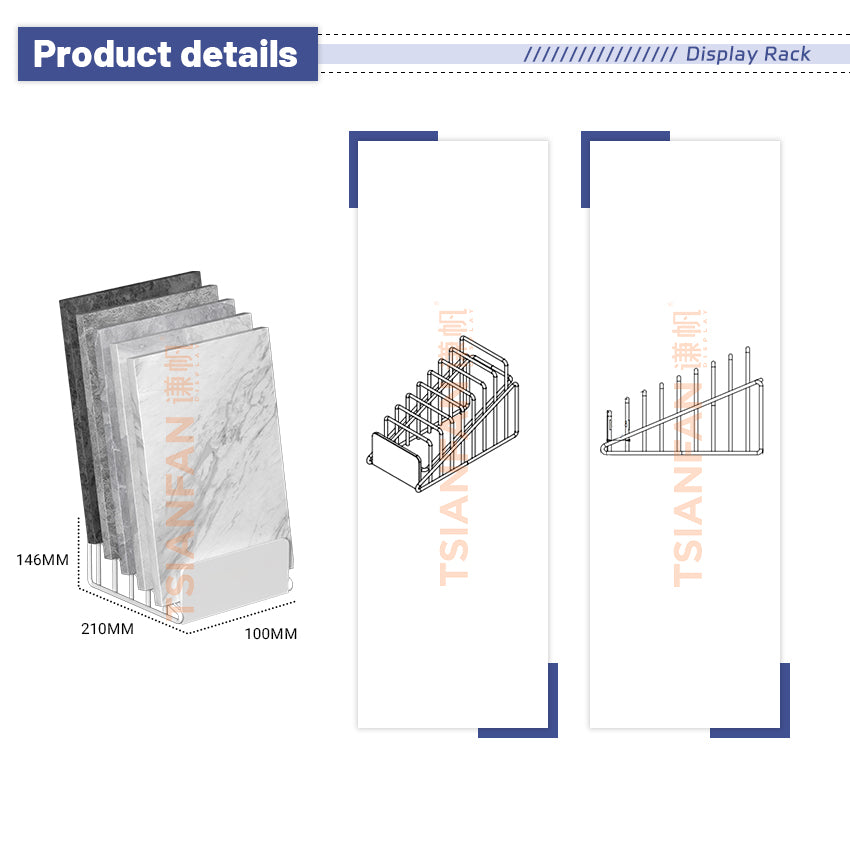 space-saving tile sample displays for small retail shops-SRT798