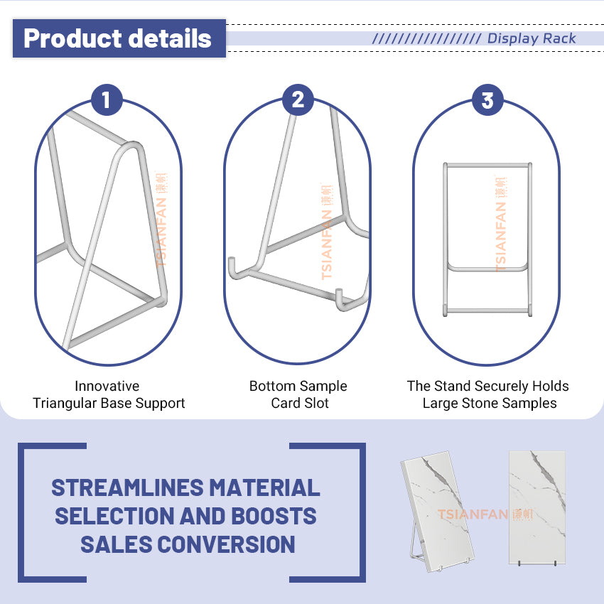 Portable tabletop tile display for client consultations-SRT797