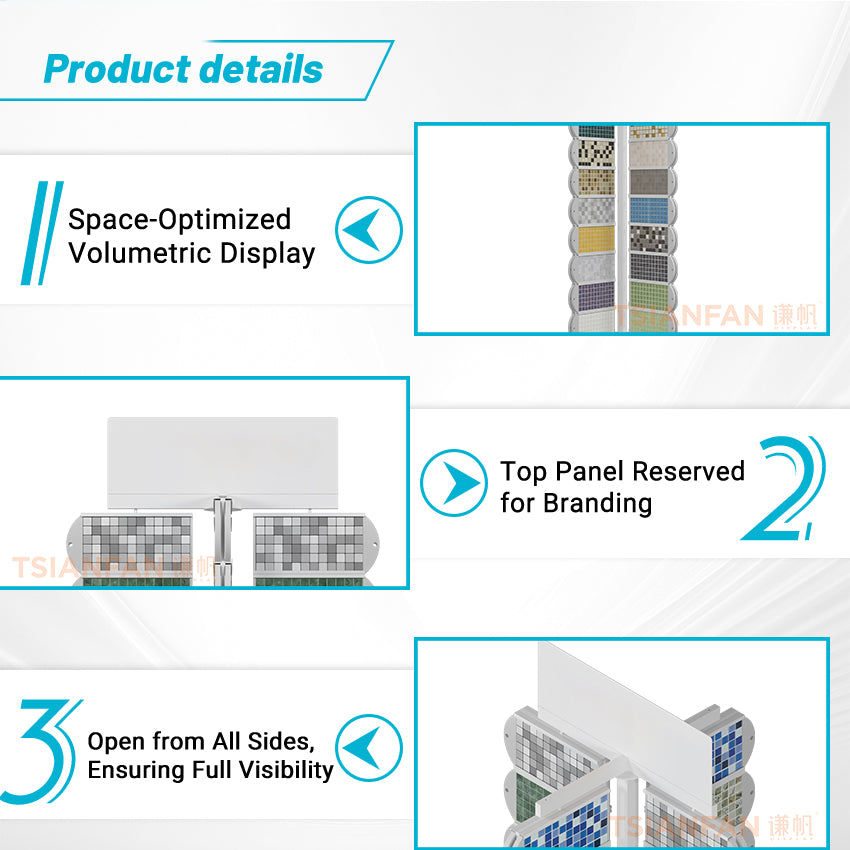 mosaic tile display systems for interior designers-MM016