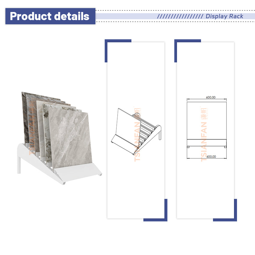 Wholesale marble tile display stands for stone distributors-SRT940