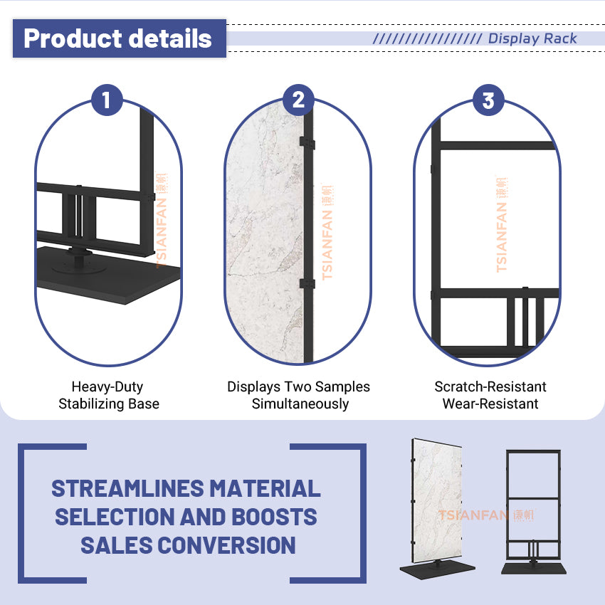 Rotating tile display racks for sale-SRL952