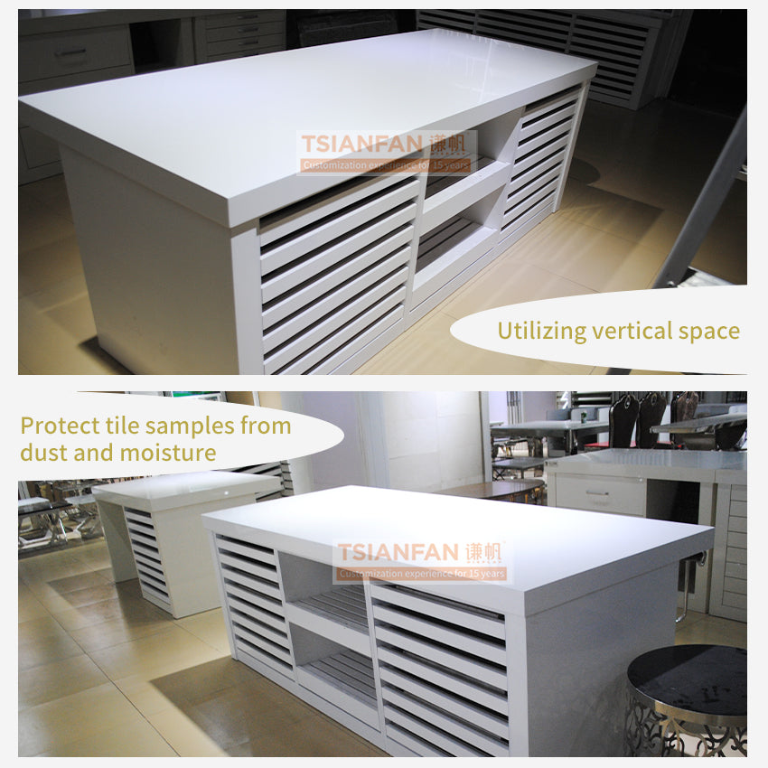 customized mosaic tiles show cabinet wholesale