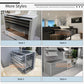 customized mosaic tiles show cabinet wholesale