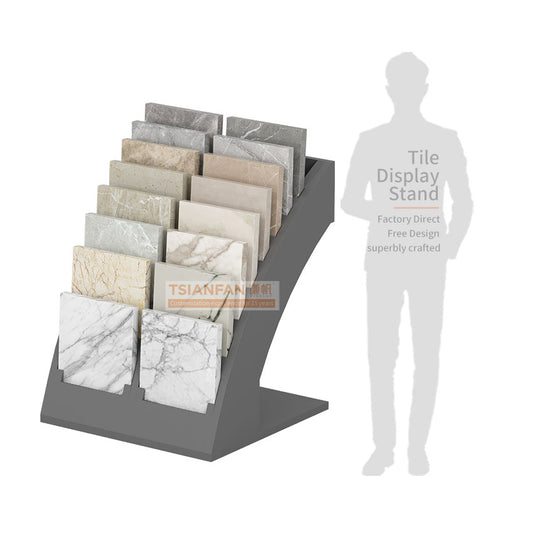 showroom tile display rack tile monitor stand-CE905