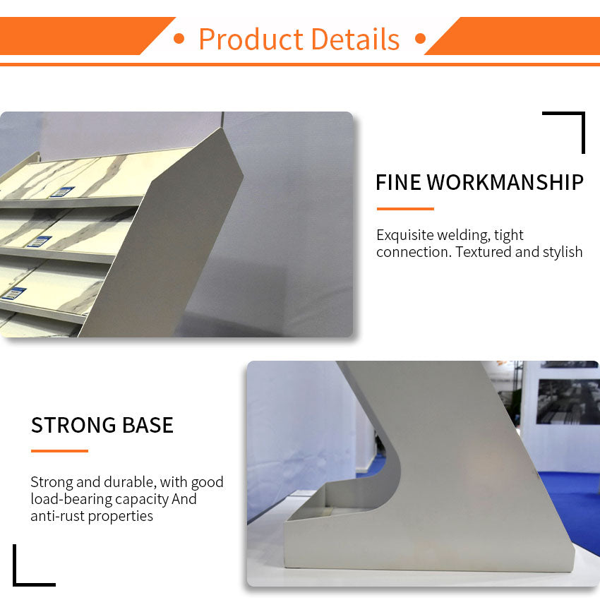 showroom tile display rack tile monitor stand-CE905